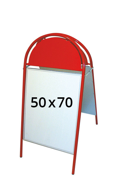 Expo Gotik Kundenstopper 50x70cm - rot