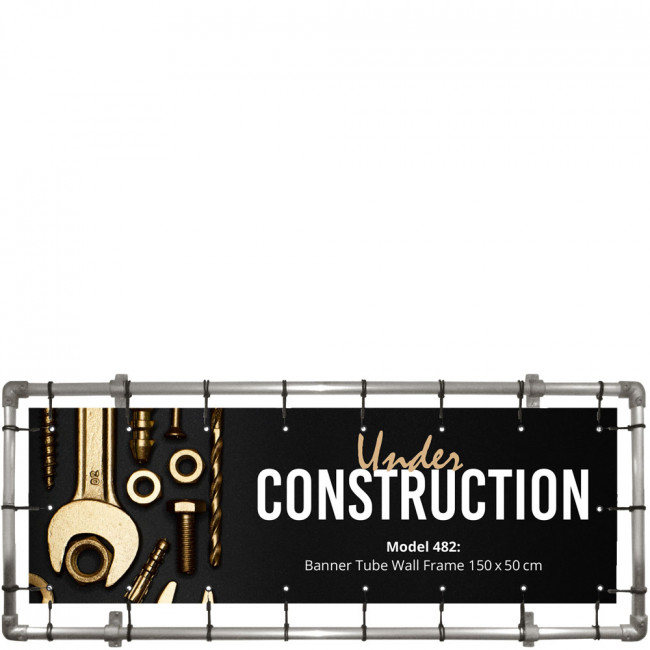 Wand Rahmen - für 150x50cm Banner